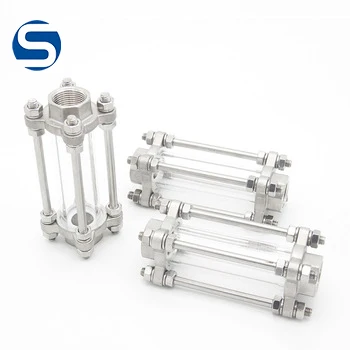 
304/316L High Pressure 304 Sanitary Flange Tri Clamp Union Sight Glass 