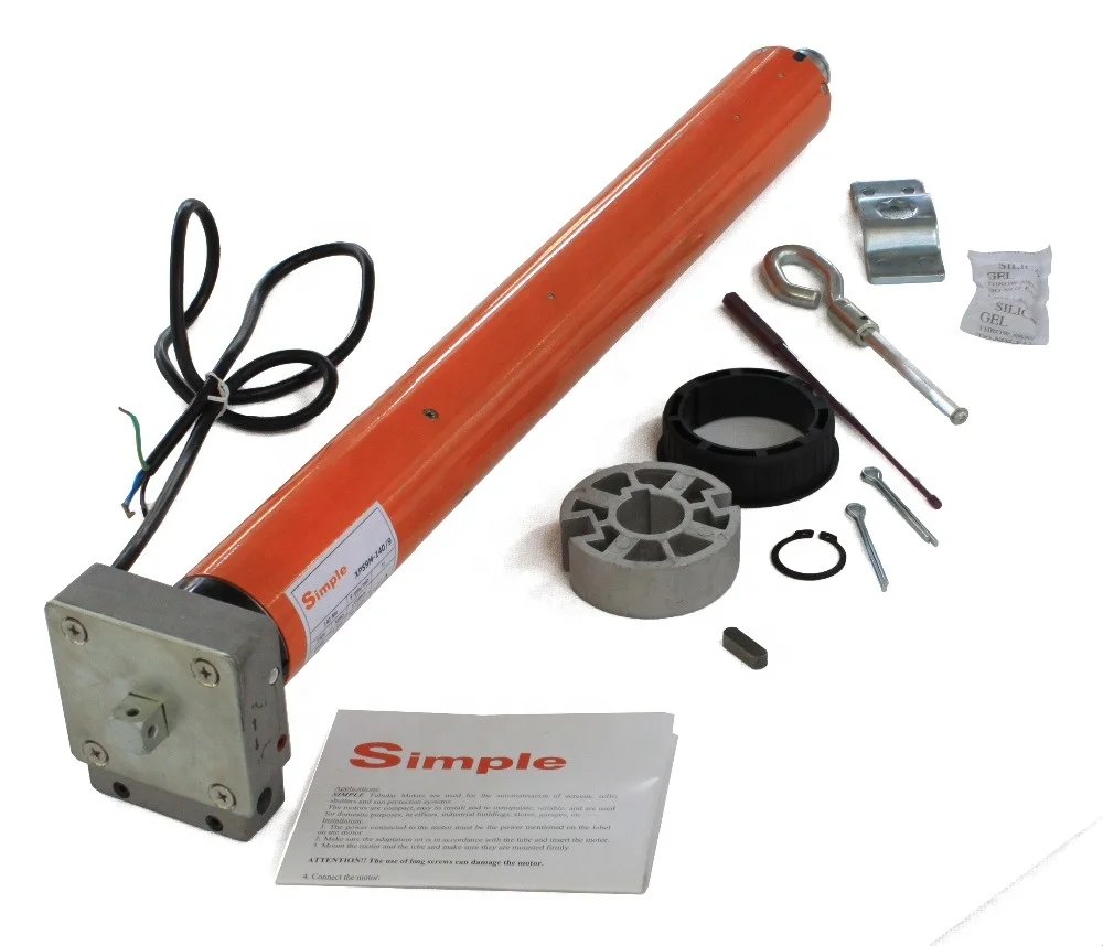 59mm Tubular Motor for Roller Shutter Manual Type