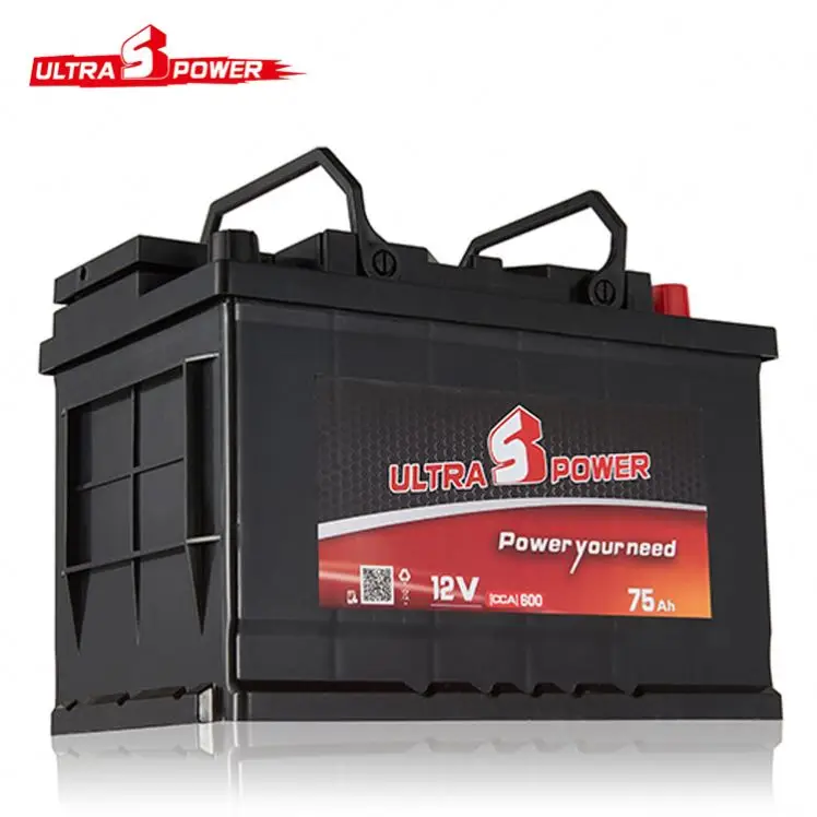 20.6KG 75D26r 38B20l Mf Car Battery