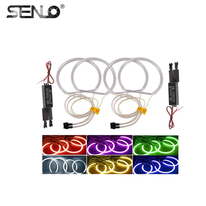 Wholesale CCFL Halo Ring Waterproof LED RGB LED Angel Eyes for BM W E46 E90 E39 E60 E92 in Auto Lighting System