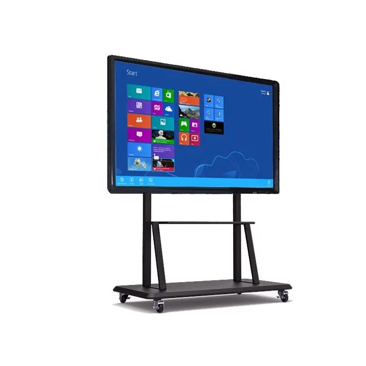 
65 Inch All In One Interactive Whiteboard with Infrared Touch Screen Interactive Whiteboard 