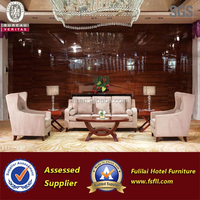 5 star hotel modern & elegant lobby furniture