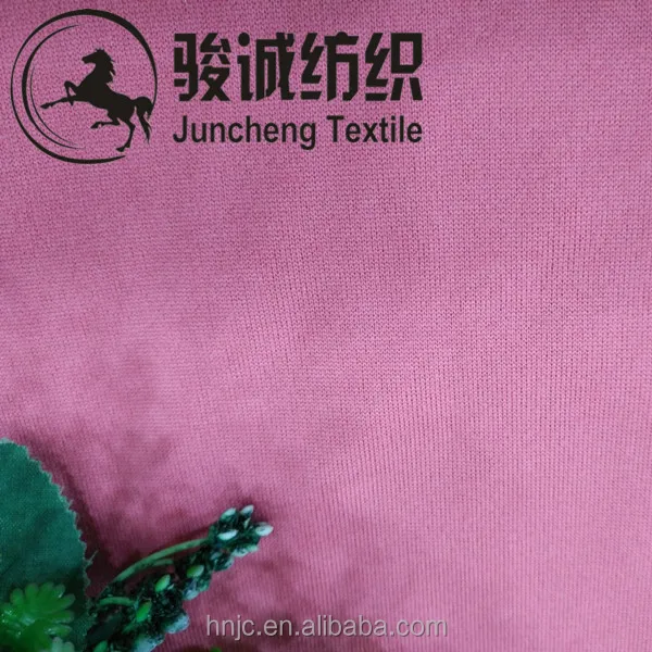 Solid color 180gsm loop knitting 100 polyester polar fleece fabric