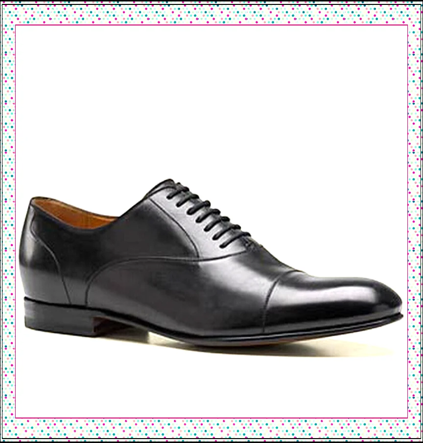 
Man Genuine Leather Men Casual Handmade Custom Style Dress Shoe 