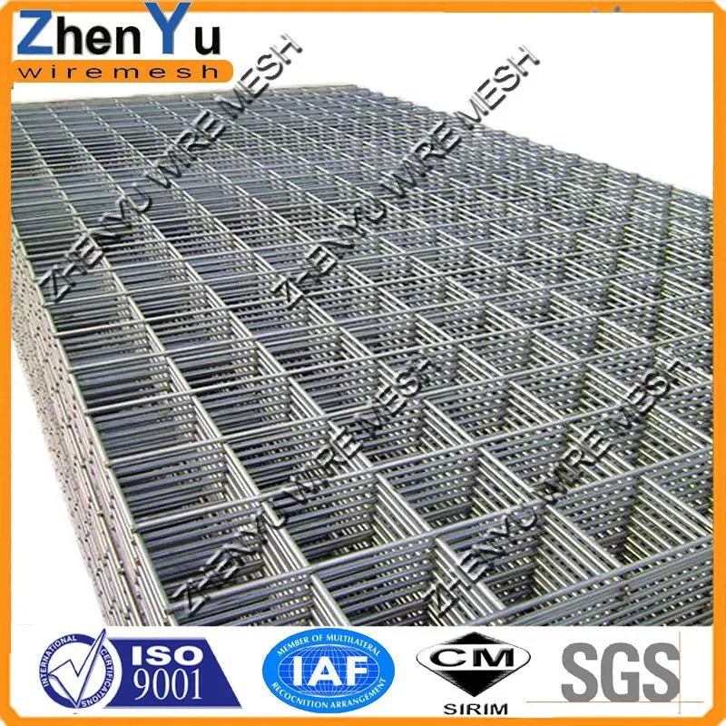 
BRC 10x10 6x6 concrete reinforcing welded wire mesh panel for building wall concrete reinforcement(factory price,size, weight) 