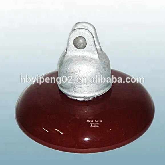 High Voltage Porcelain Disc Insulator Suspension Ceramic Insulator with Cap and Pin