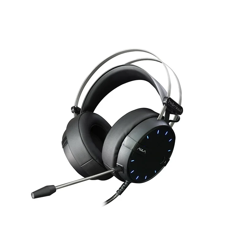 AULA SI-628L высокого качества с 3,5 мм и USB разъем повязка лучшие Накладные наушники игровые