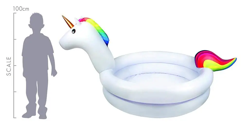 Hot sale inflatable unicorn swim pool sand pool for children Amazon gold supplier