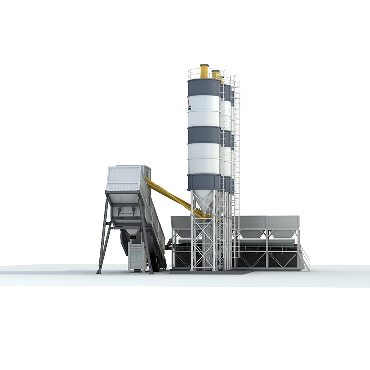 
Hot products Mobile Concrete Ready Mix Plant with 50m3/h-100m3/h 