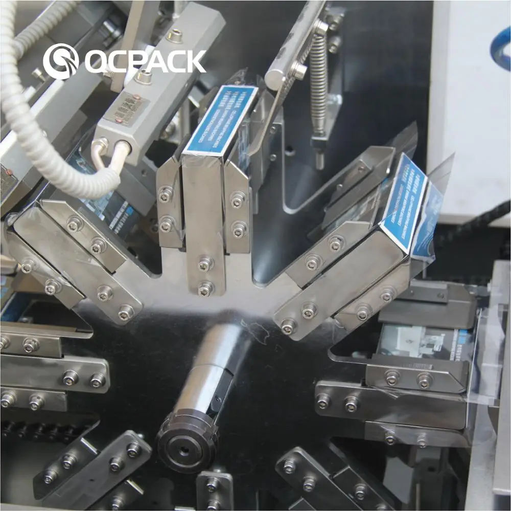 Automatic Snacks Food Heat Shrink Cellophane Packaging Machine