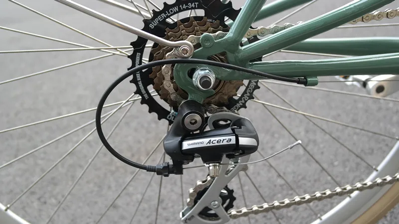 Aus popular ladies vintage bike 7 speed bike city bike female bicycle