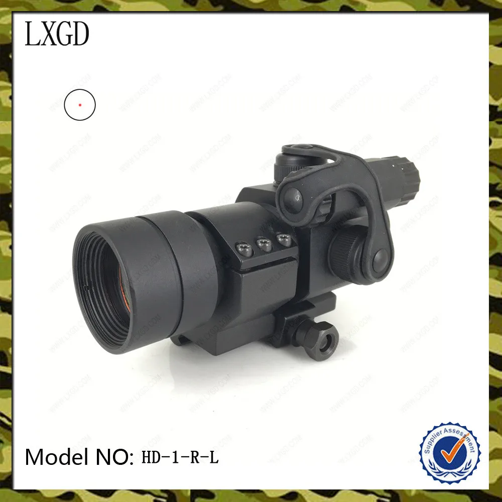 HD-1-R-L Тактический 1x30 винтовка Пикатинни прямые руки горе рейку Красный точка зрения Область OEM прицел