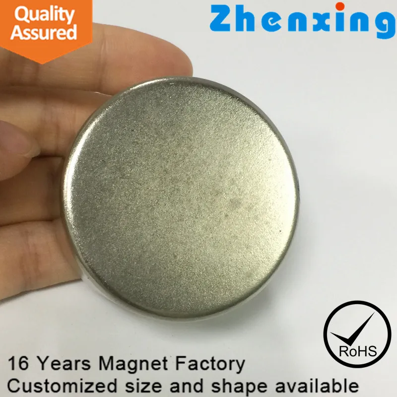 Large round disk N35 neodymium magnets rare earth D50x15mm magnet