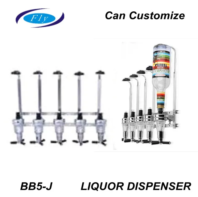Beverage dispenser. Large beverage dispenser.Liquor dispenser heads.BB6-B/6 Head
