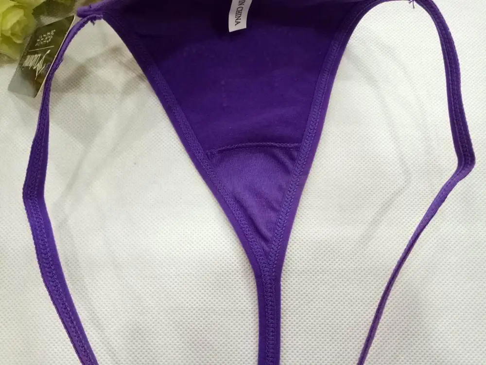 LUBUNIE 5710 lady underwear panties ladies cotton thongs for women sexy g-string