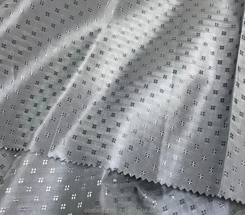 100% полиэстер Moon Dobby Подкладка Тафта Ткань для сумок