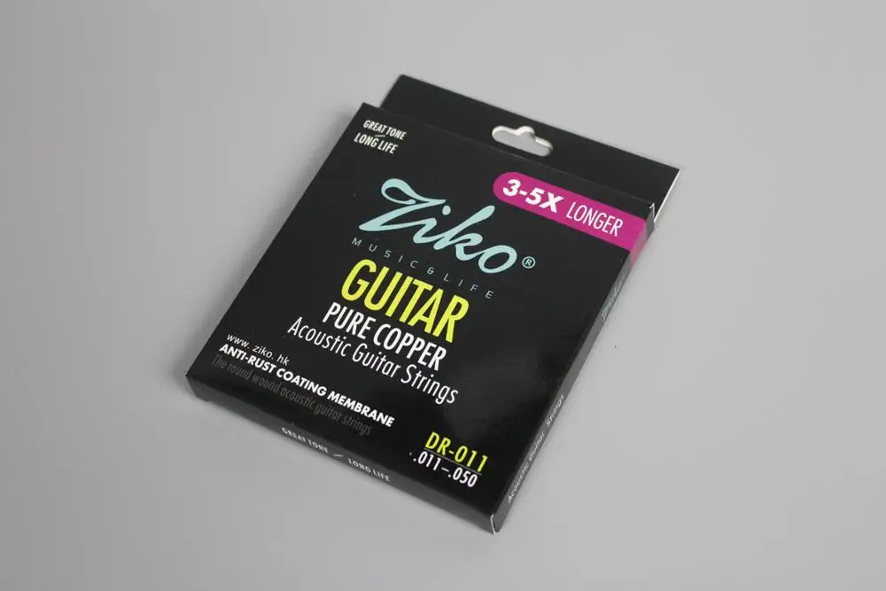 Anti-rust Coated Stainless Steel Guitar Strings With 12 Strings