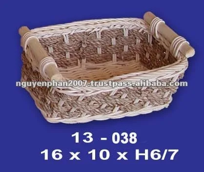 
 Добавлена корзина из ротанга с морскими водорослями  