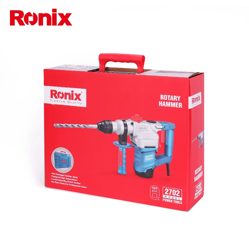  Электрический Ударный Молоток Ronix 2021 нового дизайна ударная дрель 28 мм 1100 Вт 2702 в