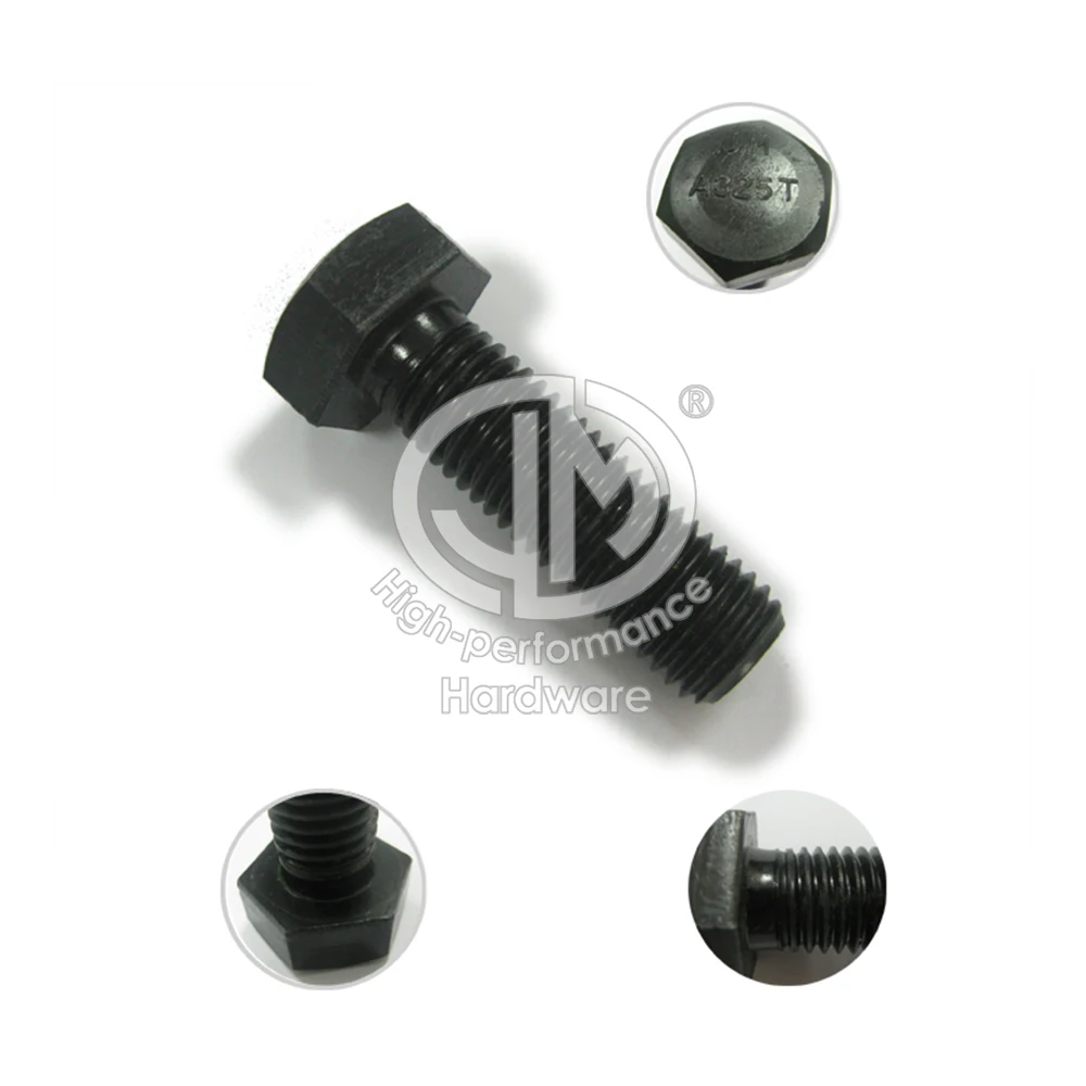 BSW Standard ASTM A307 ZP Hex Bolts