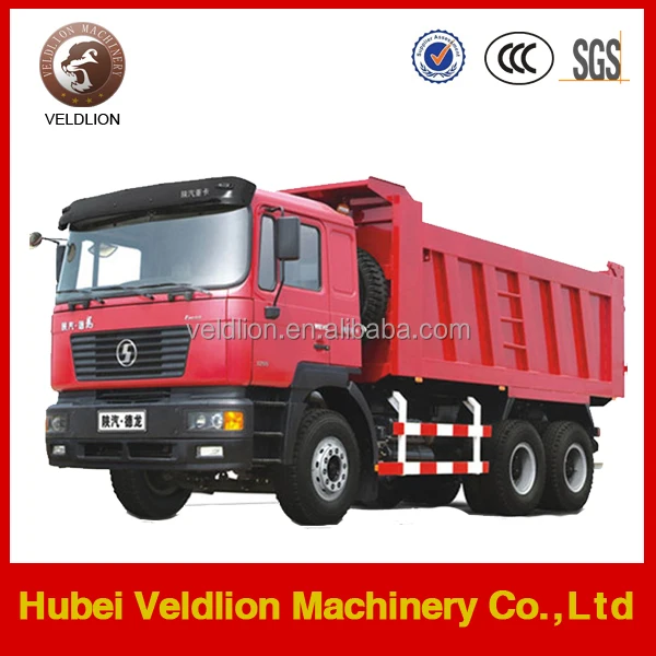 SHACMAN 25m3 dump trucks , 10 wheel dump truck capacity