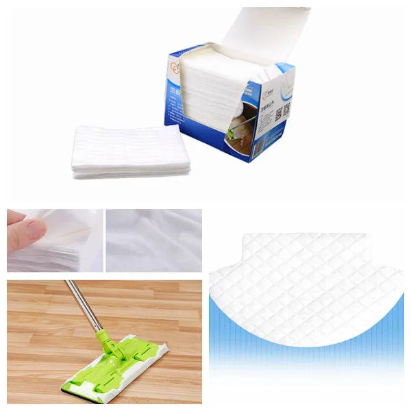 disposable sweeper head korea nonwoven round mop pad