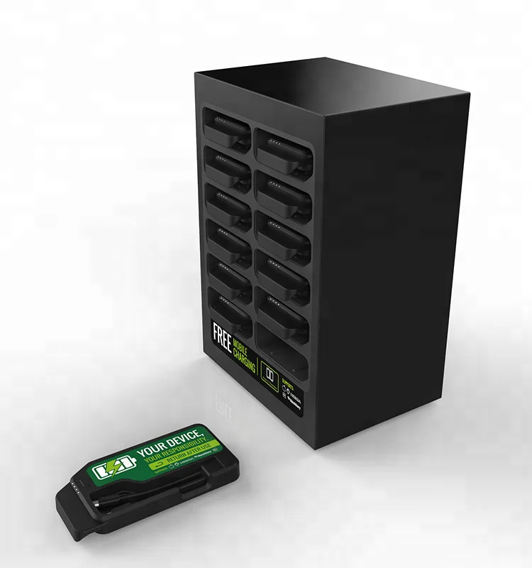 MFi CUBE portable power Bank combo powerbank charging station powerbank kiosk