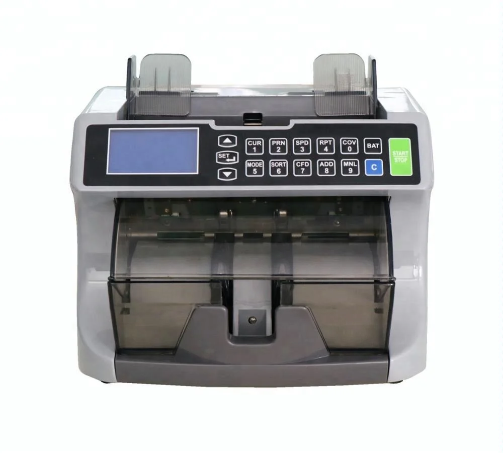 Money Counter CURRENCY COUNTER LCD DISPLAY DB550UVMG front loading