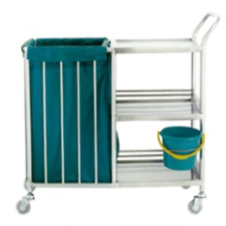 Yangzhou Stainless Steel Medicine Transport Moving Trolley