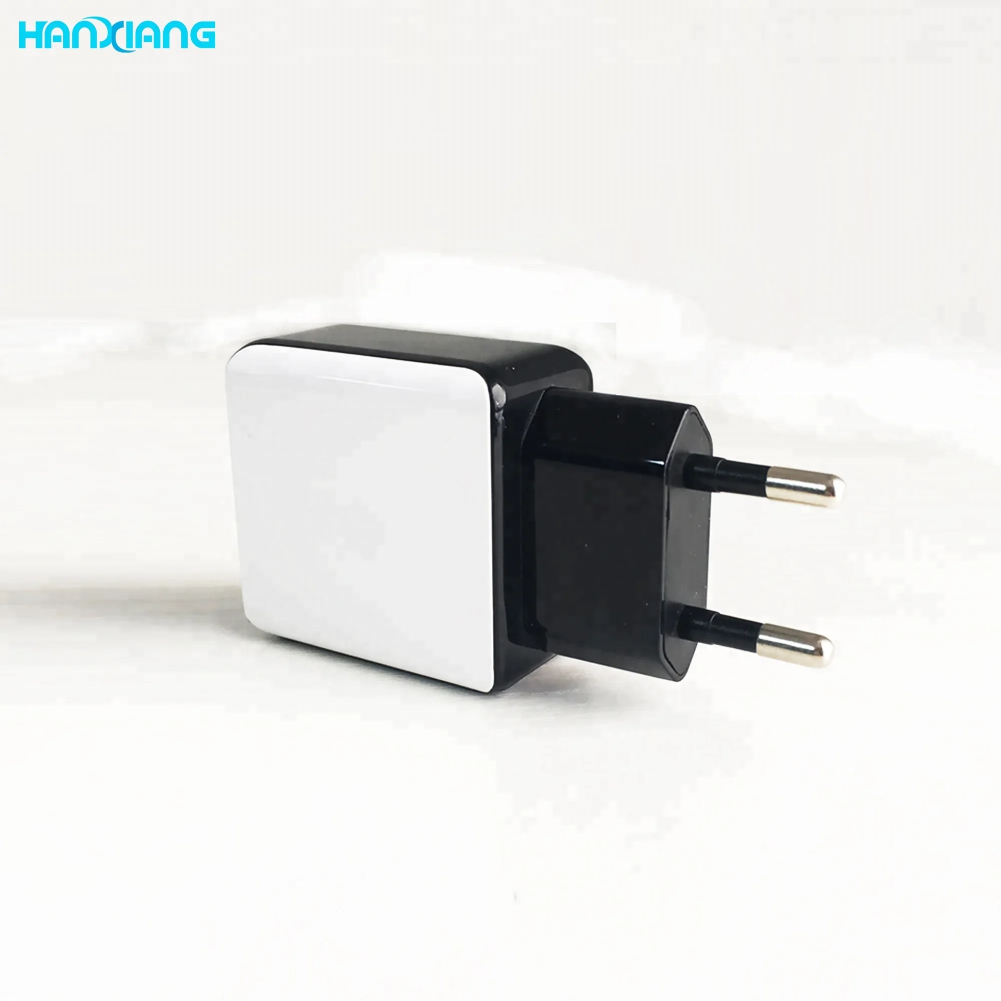 Phone Accessories Flat Mobile Phone Charger 2.1A 2 USB Port Plugs Travel Charger For Iphone