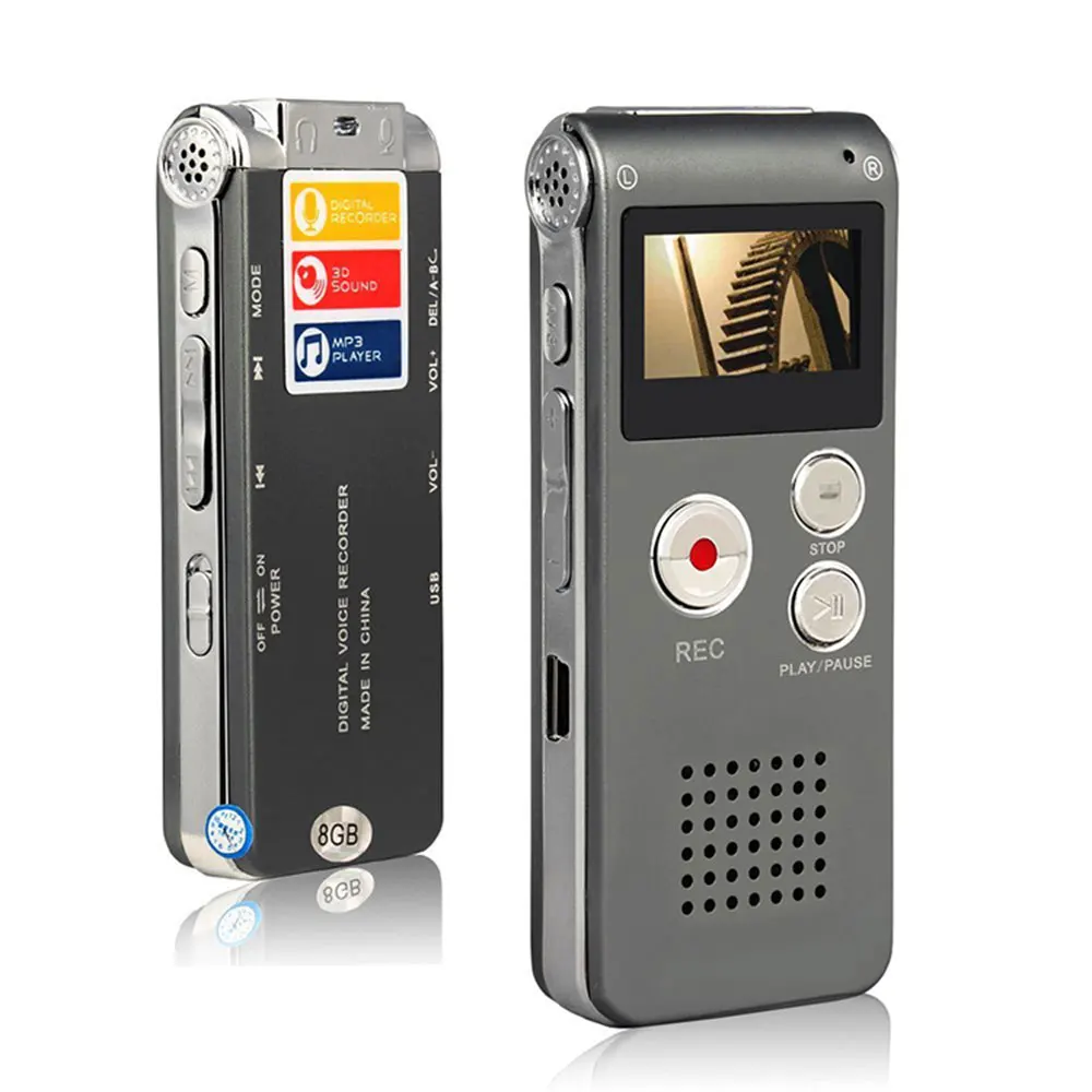 Поддержка MP3-плеера, низкая цена, 16 ГБ, цифровой диктофон