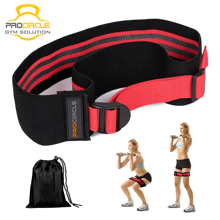 Бандаж на бедра ProCircle для легкой атлетики, противоскользящие тканевые ленты для женщин