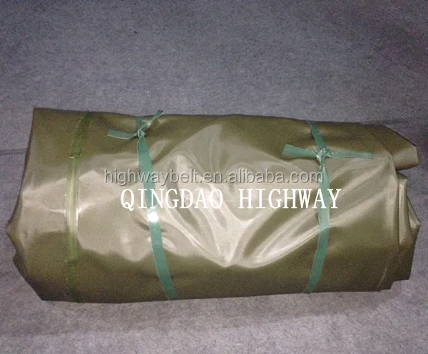 Flexible soft fabric TPU coated fuel liquid storage bladder, tanks