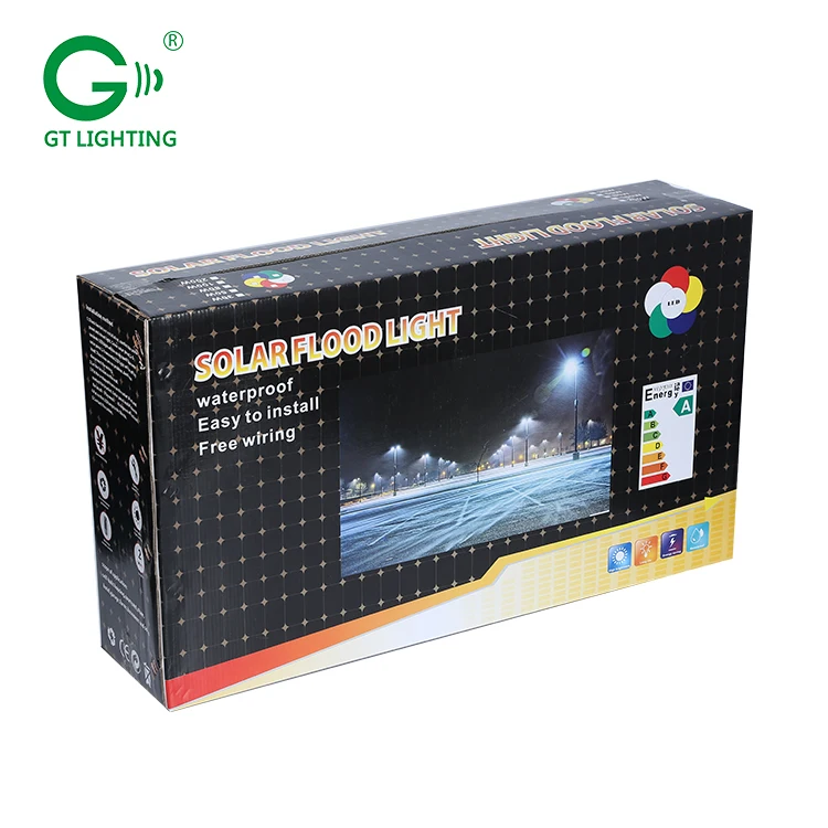 Outdoor waterproof ip66 24watt 50watt 70watt 100watt remote control solar led street light