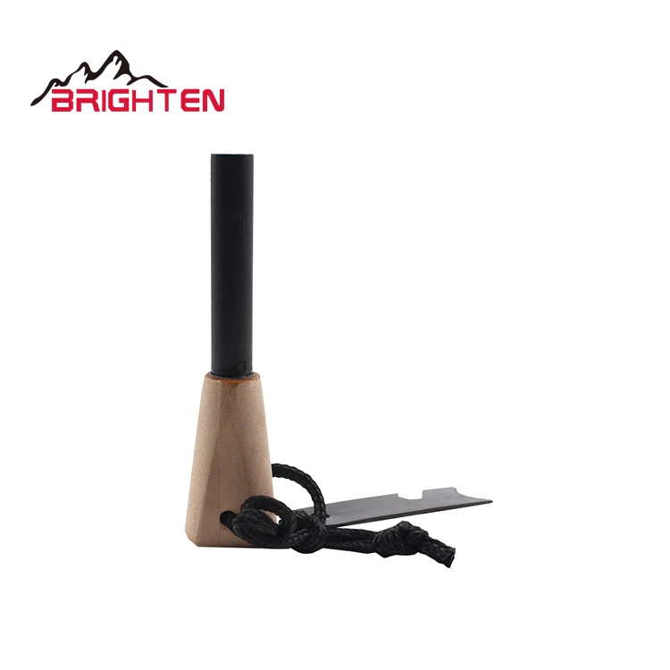 wood stone flint magnesium fire starter manufacturer