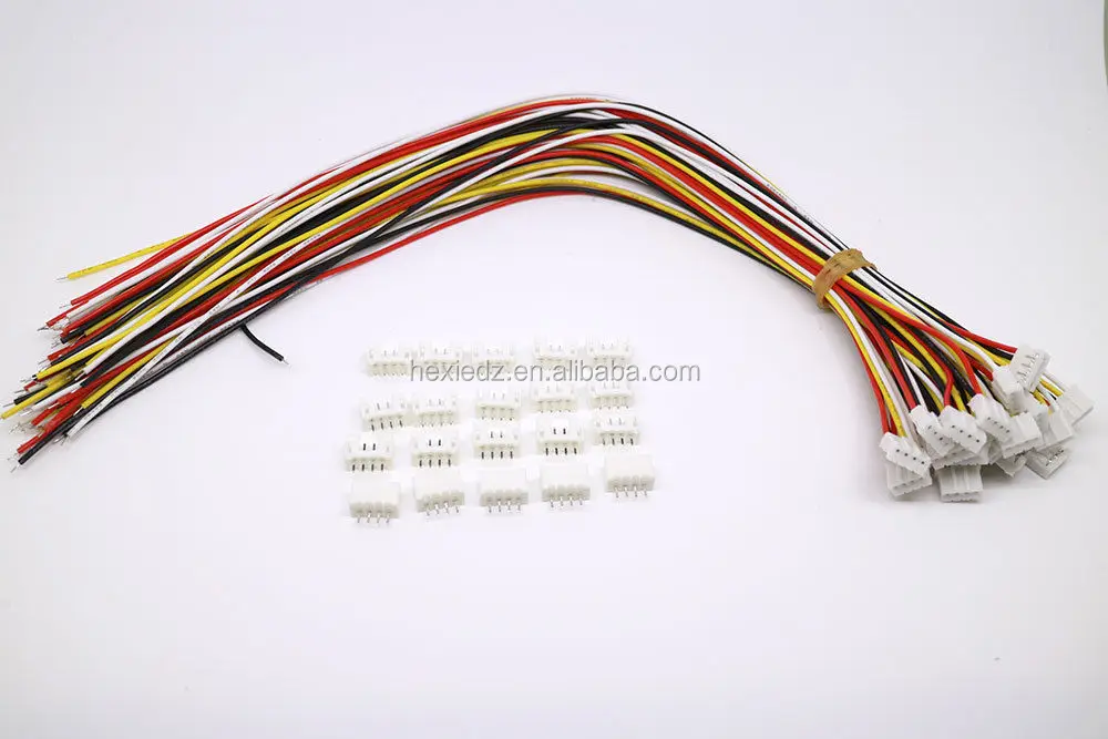 Wire Harness JST PH 2.0mm Pitch  6 Pin Male to Male Connector Cables 300MM