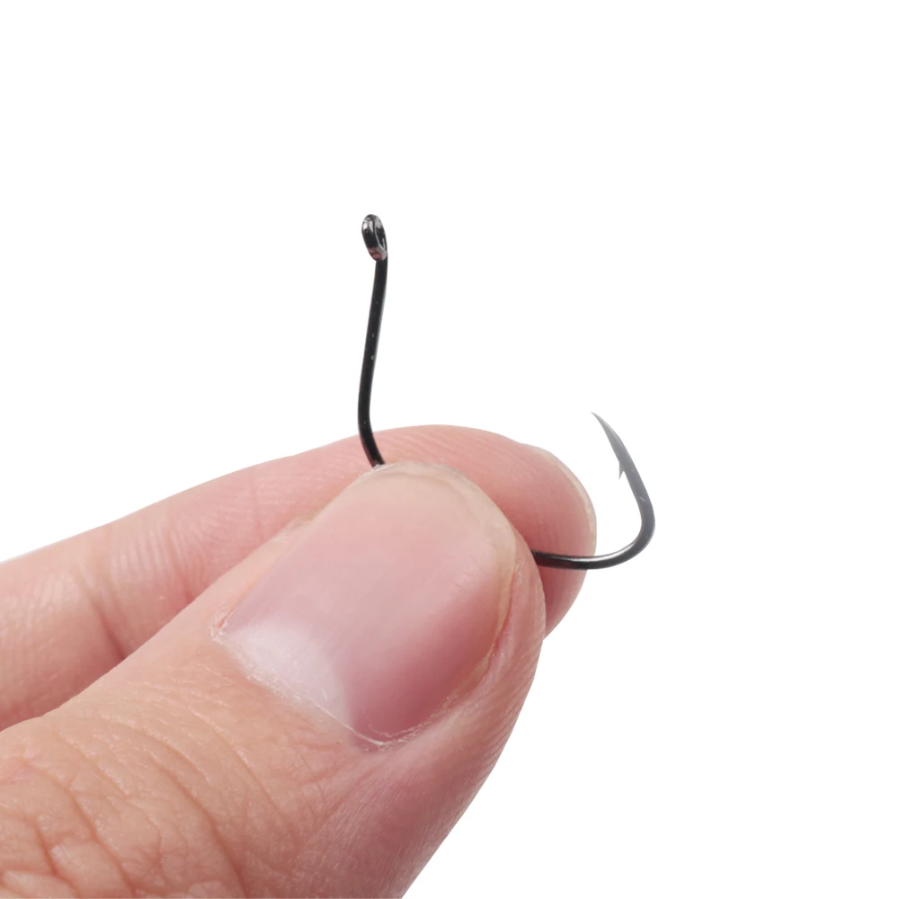
2019 new style japan worm fishing hook 2# 1# 1/0# single hook 