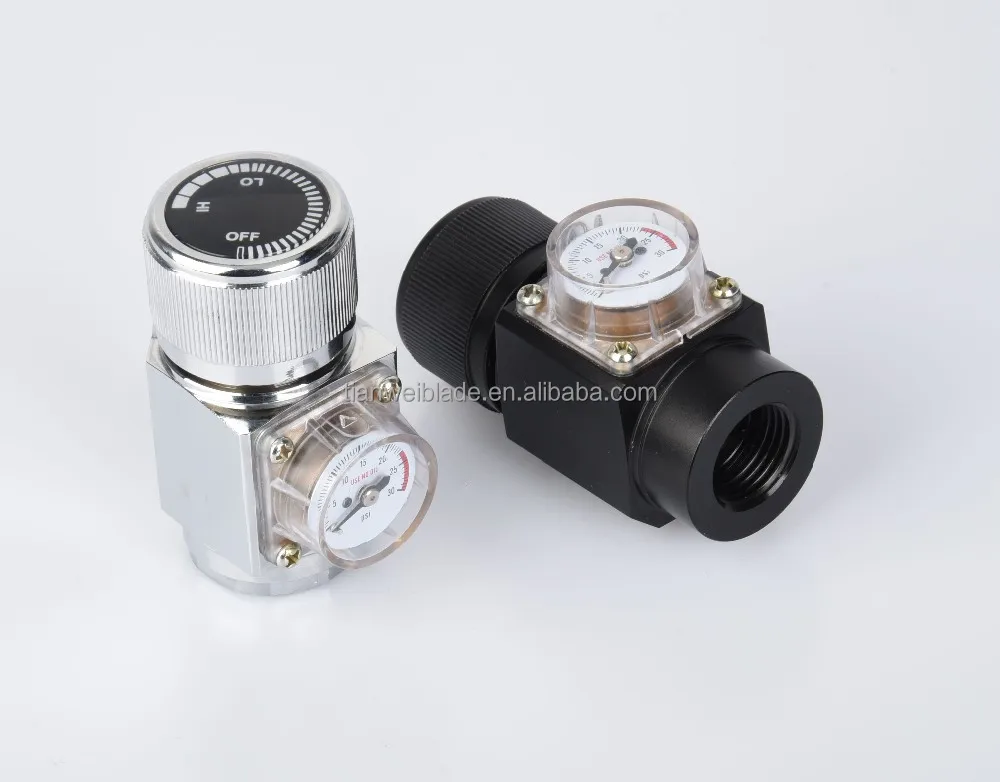 2017 New design High quality aluminum mini Co2 paintball regulator/paintball gun high pressure