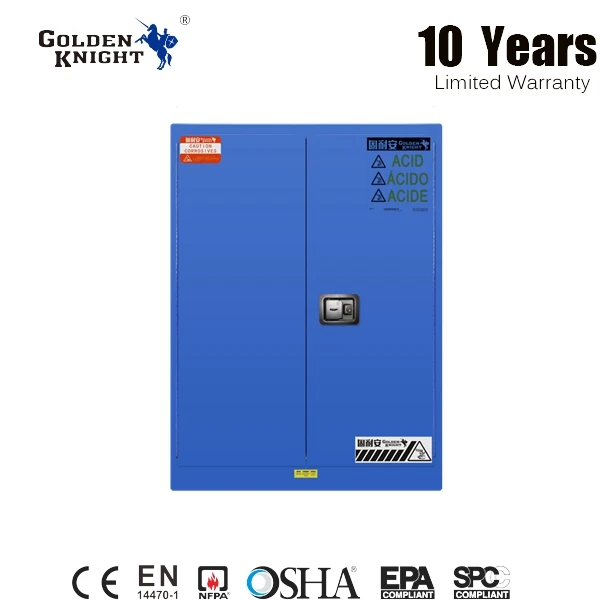 
45 gallons corrosive chemicals liquids storage safety cabinet 
