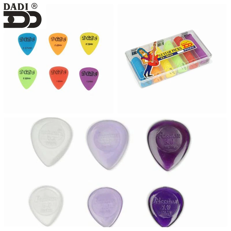 
Wholesale Nylon Plectrum celluloid Guitar Picks guitar use mutil color Custom Logo Low Price Color Printing Guitar Picks 