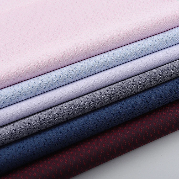 jacquard shirting fabric for mens shirt