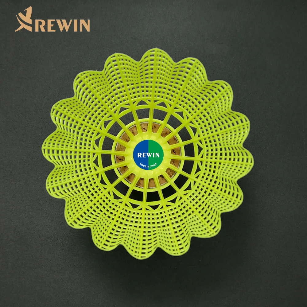 High Quality Nylon Shuttlecock with Natural Cork for Badminton Club