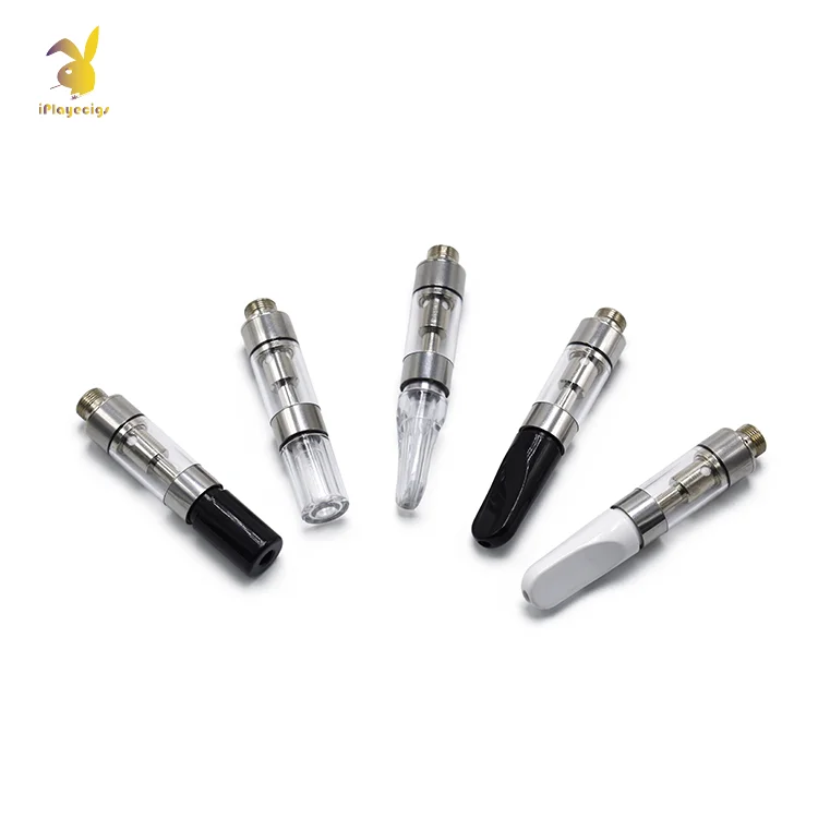 Hot 0.5ml/1ml Vape Cartridge With Ceramic Coil Cbd Vape Tank 510 Thread Cbd Oil Glass Atomizer OEM Logo/Packaging