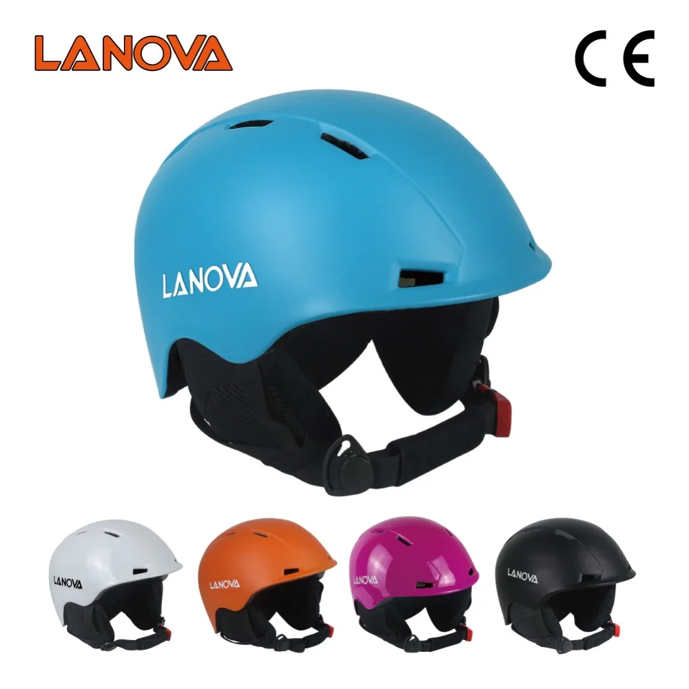 
Customized PC+EPS Adults And Kids In-mold Snowboard Helmet Skiing Helmet 