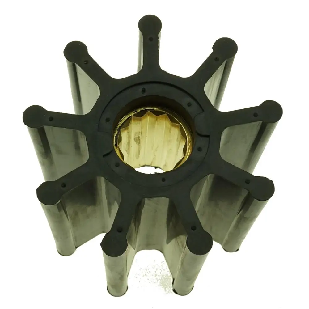 Raw Water Pump Flexible Rubber Impeller Replace Jabsco Impeller 6760-0001