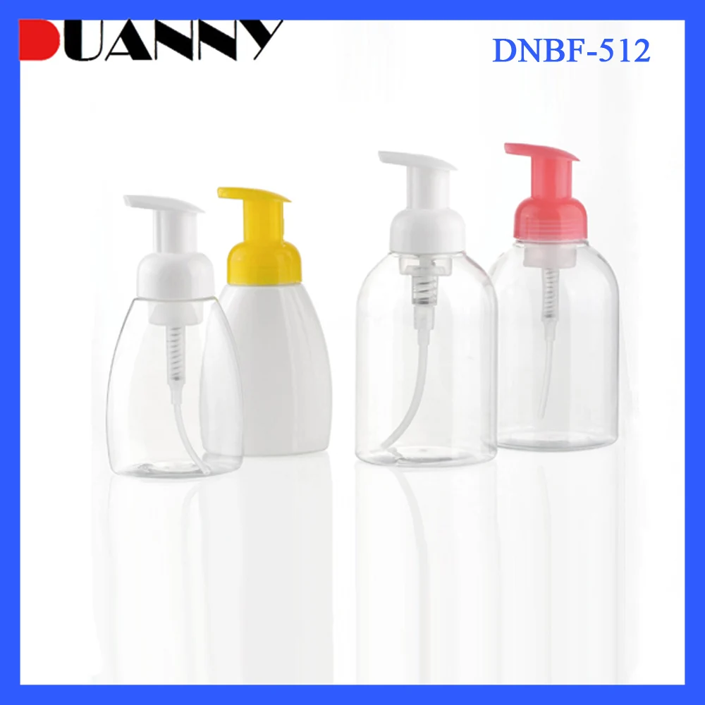 Wholesale foaming soap bottles liquid soap dispenser packing foaming facial bottle