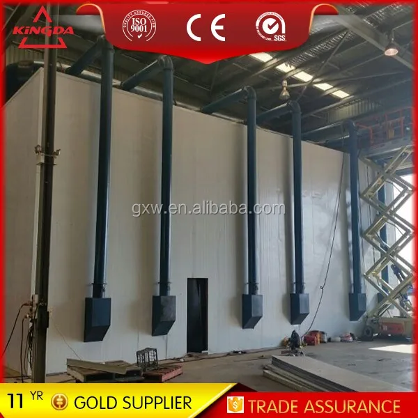 
sand blasting booth room for truck body 