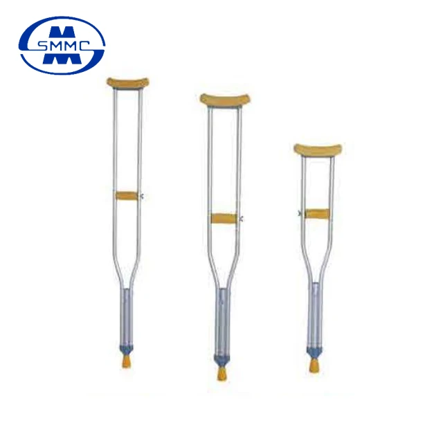 
Manufacturers from china sale adjustable aluminum axillary crutch arm walking stick cane 