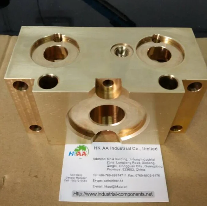 
China Custom Made Brass Terminal Blocks for Electric Meter parts 