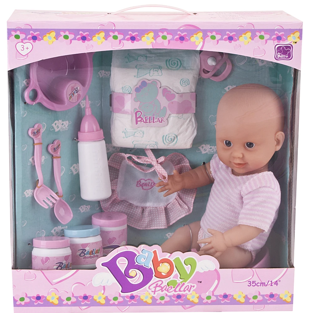 13 Inch Pissing Reborn Dolls With Funny Accessory